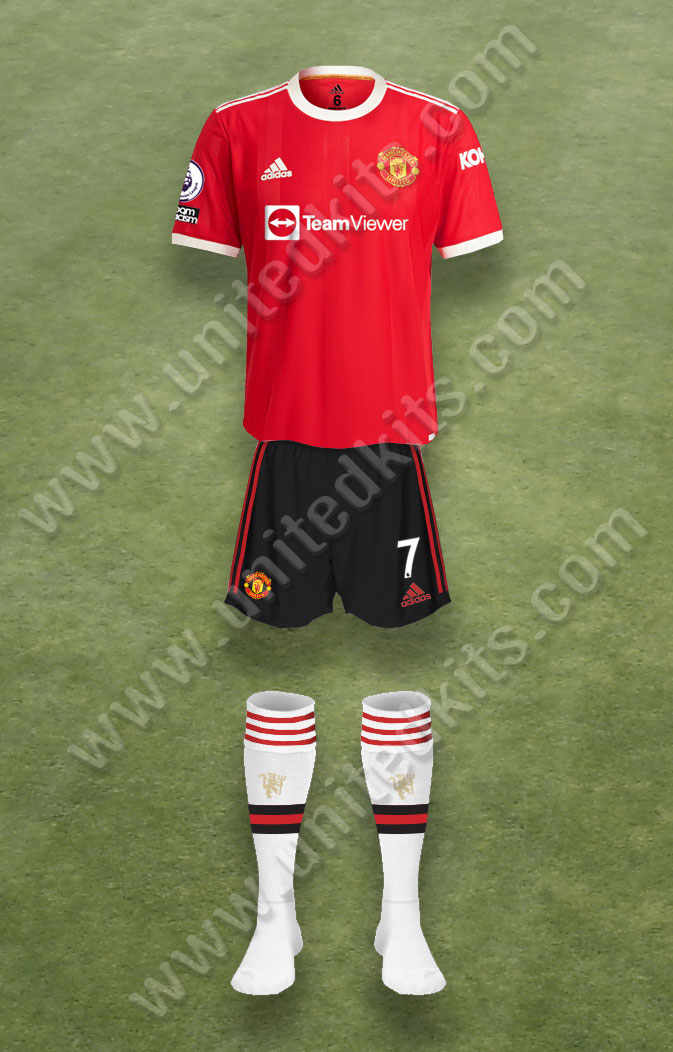 Manchester United shirt worn for game v Leicester City played on Saturday 16th October 2021 at King Power Stadium stadium during the 2021-2022 season.