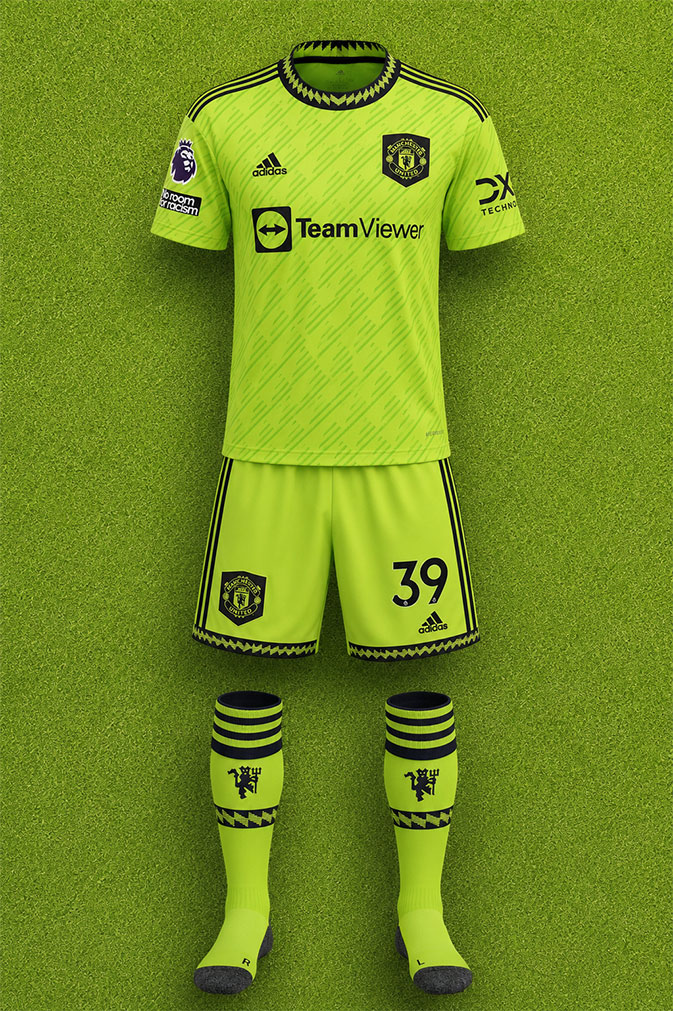 Manchester United shirt worn for game v Southampton played on Saturday 27th August 2022 at St Marys Stadium stadium during the 2022-2023 season.