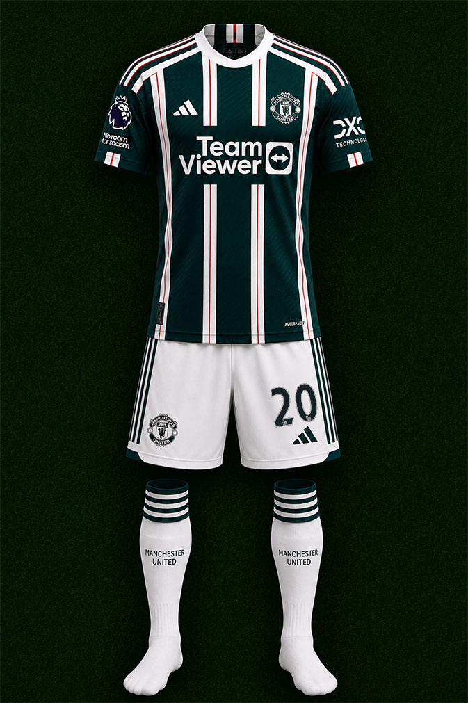 Manchester United shirt worn for game v Brentford played on Saturday 30th March 2024 at Gtech Community Stadium stadium during the 2023-2024 season.