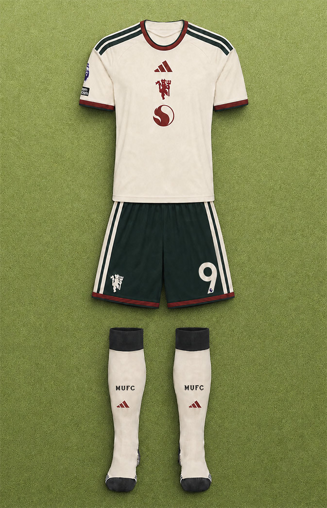 Manchester United shirt worn for game v Hull City played on Saturday 22nd August 2026 at MKM Stadium stadium during the 2026-2027 season.