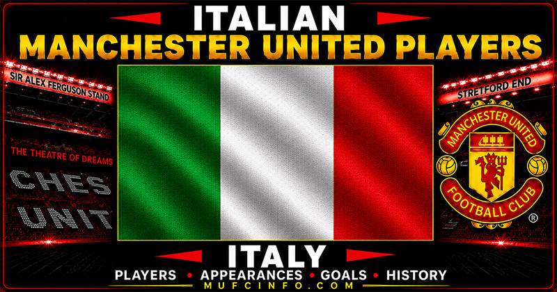 ITALIAN MANCHESTER UNITED PLAYERS